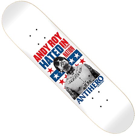 Anti-Hero Andy Roy Hated Deck in stock at SPoT Skate Shop