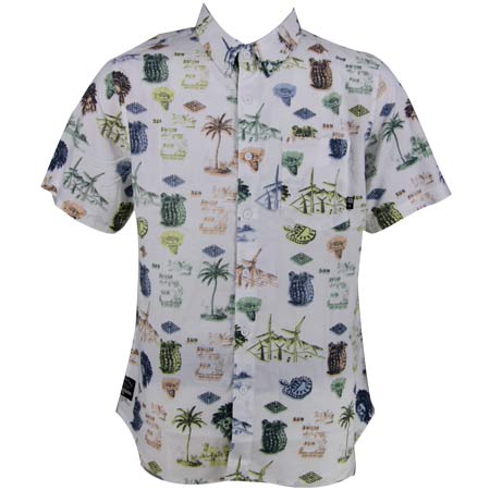 Fourstar Eric Koston Short Sleeve Button-Up Shirt in stock at SPoT ...