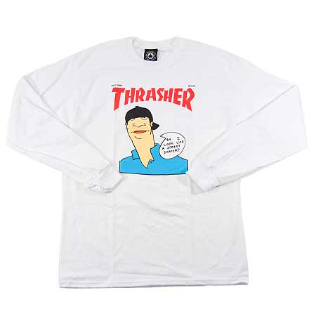 Thrasher Magazine Gonz Cover Long Sleeve T Shirt in stock at SPoT Skate Shop