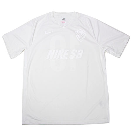 Nike SB Footie Soccer Jersey, White in stock at SPoT Skate Shop