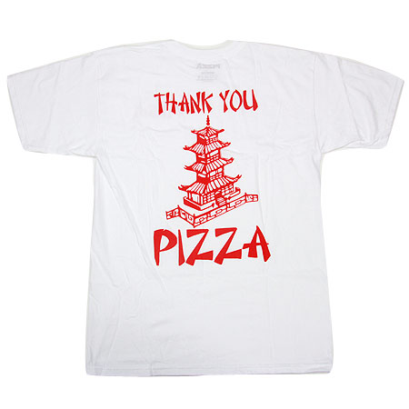 Pizza Skateboards Thank You Pizza T Shirt in stock at SPoT Skate Shop