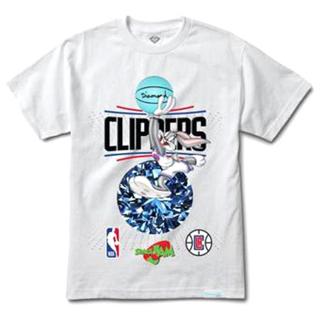 Diamond Diamond x Space Jam Los Angeles Clippers T Shirt in stock at SPoT  Skate Shop