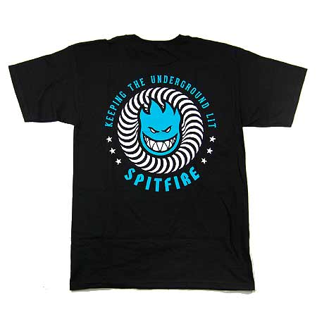 Spitfire Keeping The Underground Lit T Shirt in stock at SPoT Skate Shop