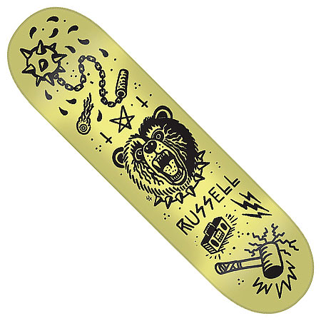Creature Skateboards Chris Russell Tanked Deck in stock at SPoT Skate Shop