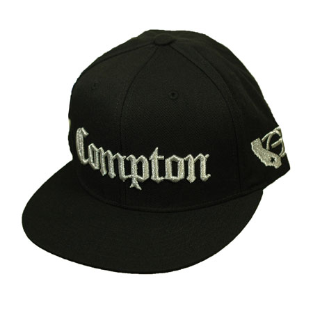 Gold Wheels Compton Starter Snap-Back Hat in stock at SPoT Skate Shop