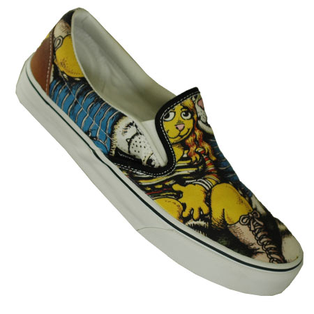 Vans R. Crumbs Fritz The Cat Classic Slip-On Shoes in stock at SPoT Skate  Shop