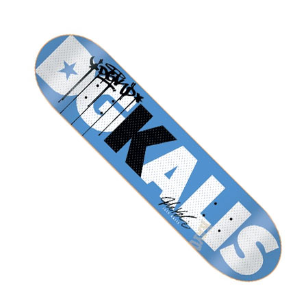 20,32 cm Unbekannt DGK Skateboard-Brett/Deck Kalis Clouded