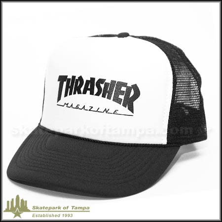 Thrasher Magazine Printed Mesh Hat in stock at SPoT Skate Shop