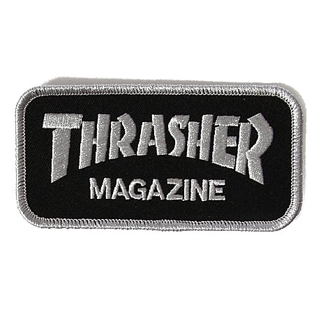 Thrasher Magazine Logo Patch in stock at SPoT Skate Shop