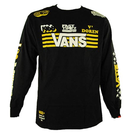 Vans Factory Team Long Sleeve T Shirt in stock at SPoT Skate Shop