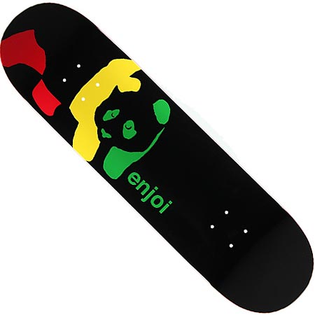 Enjoi Rasta Panda R7 Skateboard Deck 