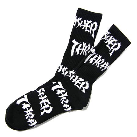 HUF Thrasher x HUF Asia Tour Crew Socks in stock at SPoT Skate Shop
