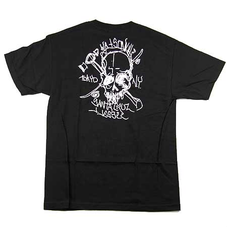 Santa Cruz Jason Jessee Watsonvillain T Shirt in stock at SPoT Skate Shop