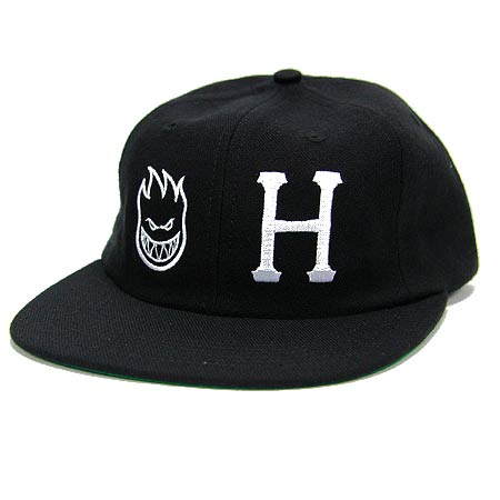 HUF HUF x Spitfire 6-Panel Strap-Back Hat in stock at SPoT Skate Shop