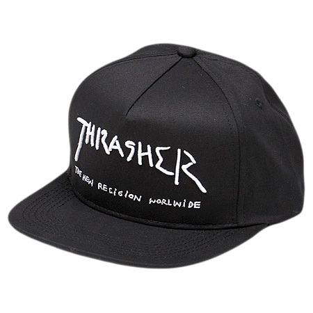 Thrasher Magazine New Religion Snapback Hat in stock at SPoT Skate Shop