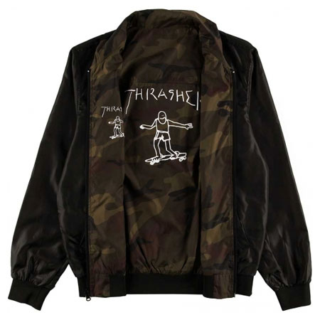 Thrasher Magazine Mark Gonzales Reversible Coaches Jacket in stock at SPoT  Skate Shop