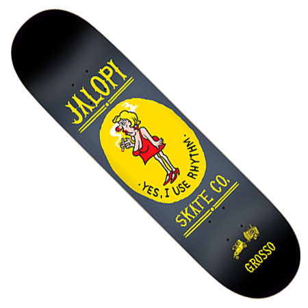 Anti-Hero Jeff Grosso Jalopi Deck in stock at SPoT Skate Shop