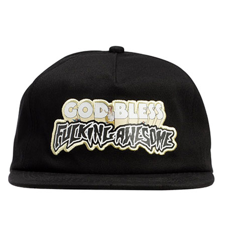 Fucking Awesome God Bless Snapback Hat in stock at SPoT Skate Shop