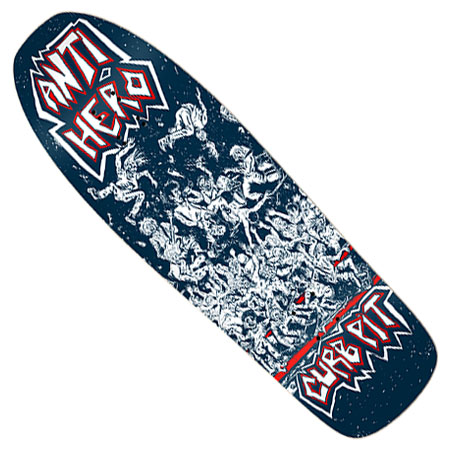 Anti-Hero Team Curb Pit Shaped Deck in stock at SPoT Skate Shop