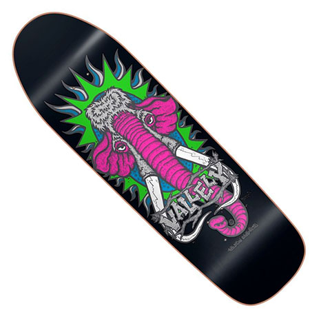 New Deal Skateboards Mike Vallely Flocked Mammoth Deck in stock at SPoT  Skate Shop