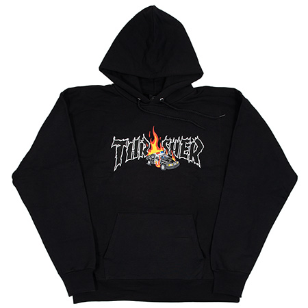 Thrasher Magazine Cop Car Pullover Hooded Sweatshirt in stock at SPoT Skate  Shop