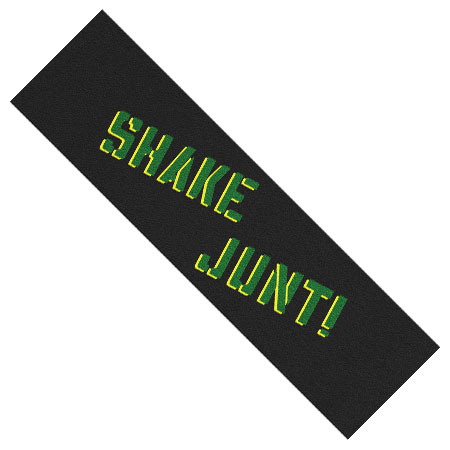 Shake Junt Skateboard Curb Wax Box Logo Yellow/Green 