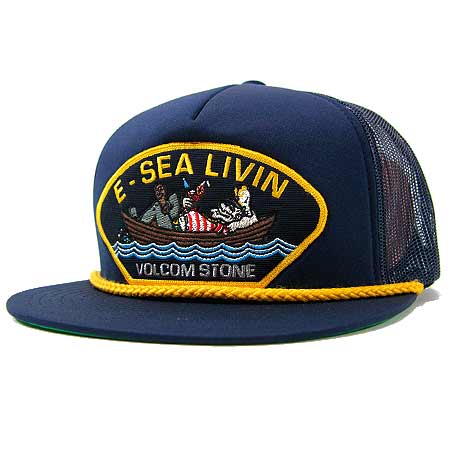 Volcom E-Sea Livin Adjustable Trucker Hat in stock at SPoT Skate Shop