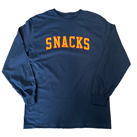 Quartersnacks Snacks Varsity Long Sleeve T Shirt