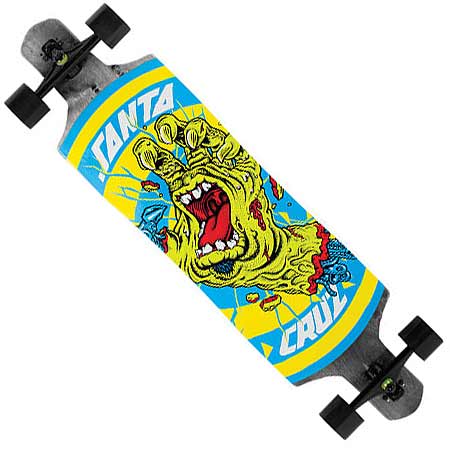 Santa Cruz Rob Hand Foot Drop Thru Cruzer Complete Skateboard in stock at  SPoT Skate Shop