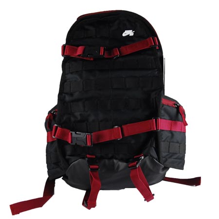 Nike SB Premium Backpack, Black/ Team Red/ White in stock at SPoT Skate Shop