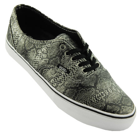 Vans Syndicate Authentic Pro X Jason Dill S Shoes, Silver Snakeskin/ Black/  White in stock at SPoT Skate Shop