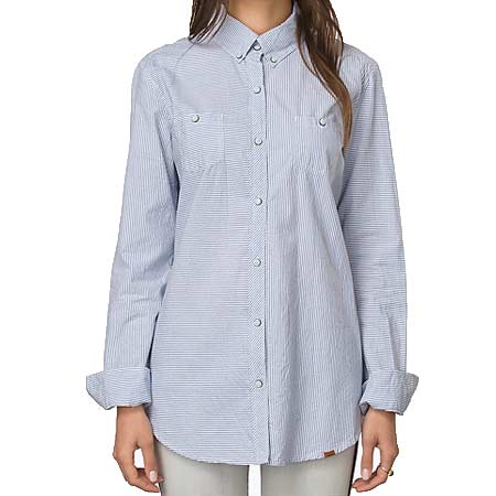 Vans Marian Girls Long Sleeve Button-Up Shirt in stock at SPoT Skate Shop
