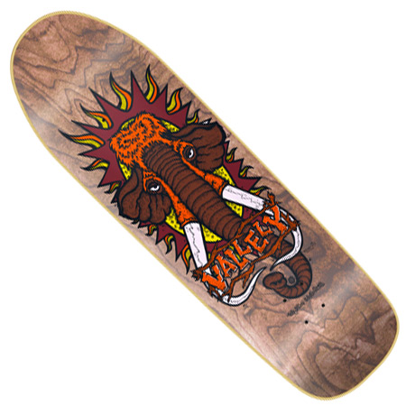 New Deal Skateboards Mike Vallely Mammoth Screen Printed Deck in stock at  SPoT Skate Shop
