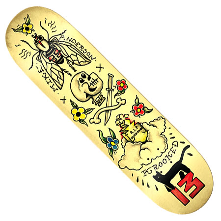 Krooked Mike Anderson Flash Deck in stock at SPoT Skate Shop