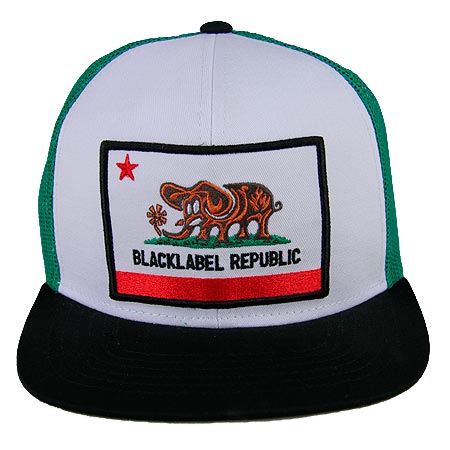 Black Label Republic Trucker Adjustbale Hat in stock at SPoT Skate Shop