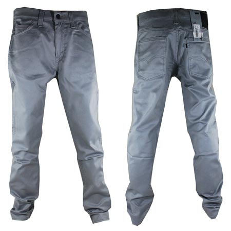 Levis 508 Regular Taper Fit Pants, Monument Grey in stock at SPoT Skate Shop