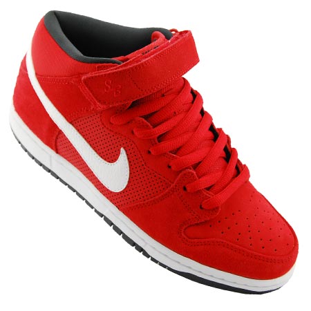 Nike Dunk Mid Pro SB NT Shoes, Hyper Red/ White/ Anthracite in stock at  SPoT Skate Shop