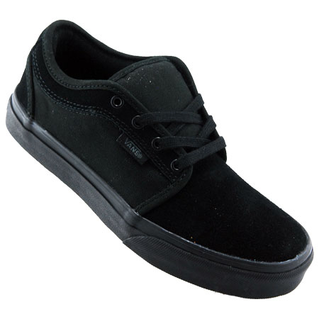 Vans Chukka Low Kids Shoes, Black/ Black in stock at SPoT Skate Shop