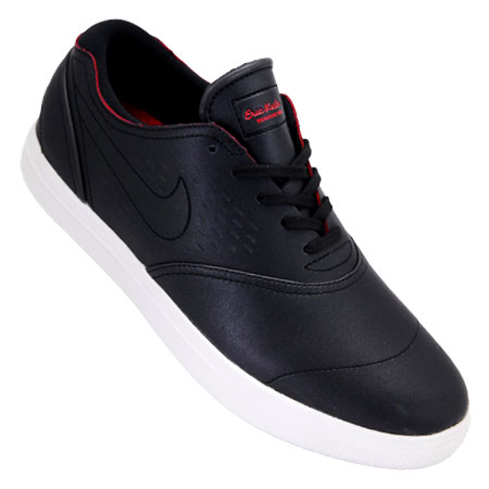 Nike Eric Koston 2 IT QS Shoes, Black/ Challenge Red in stock at Skate Shop