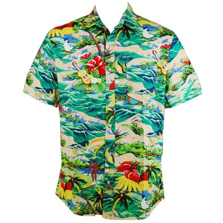 HUF Hawaiian Short Sleeve Button-Up Shirt in stock at SPoT Skate Shop