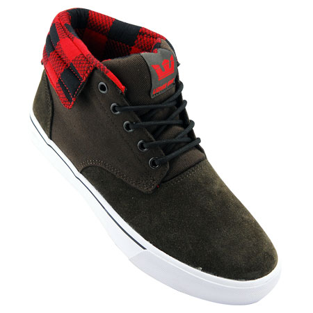 Supra Lizard King Passion Shoes, Brown/ Checker/ White in stock at SPoT  Skate Shop